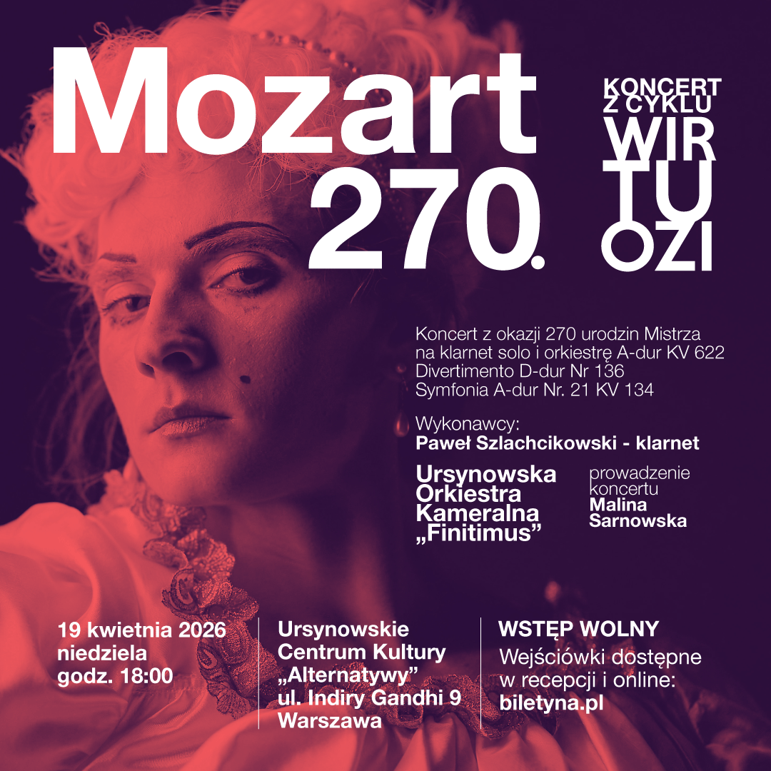 MOZART 270 – Concert Celebrating W.A. Mozart's 270th Birthday
